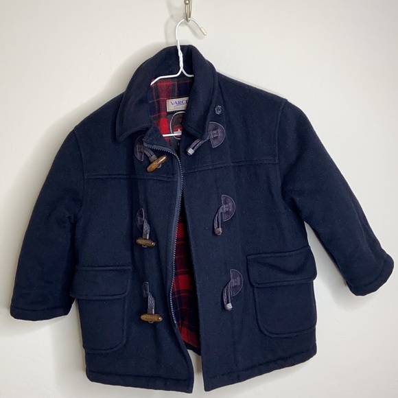 VARCI Montgomery Bimbo Blue Wool Mixed Jacket - Picture 12 of 13